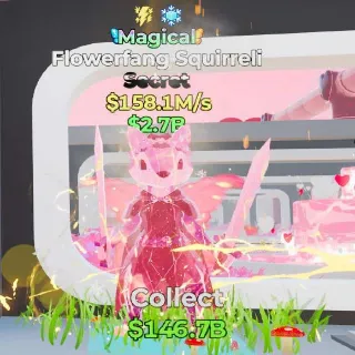 🔥 Flowerfang Squirreli Magical Steal the Brainrot