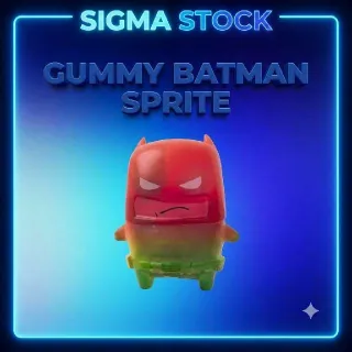 Gummy Batman Sprite