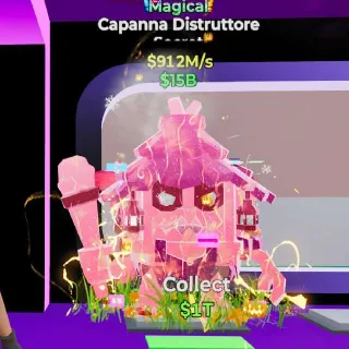 🔥 Capanna Distruttore Magical 912M/s   Steal the Brainrot