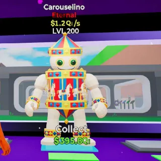 🔥 Lvl 200 - Carouselino $1.2Qi/s Brainrot