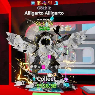 🔥 Alligarto Alligarto 1.1B/s 5 Traits Gothic Brainrot