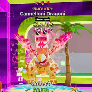 🔥 Cannelloni Dragoni Summer Lvl 170 $2.1Qi/s Steal the Brainrot