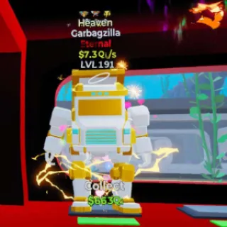 Garbagzilla Heaven 3 Traits Brainrot