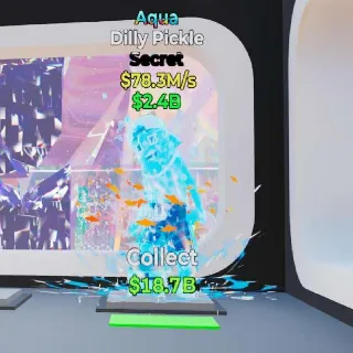 🔥 DILLY PICKLE AQUA- Fortnite Steal the Brainrot Rare