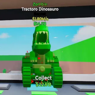 🔥 TRACTORO DINOSAURO ZOMBIE - Fortnite Steal The Brainrot Rare