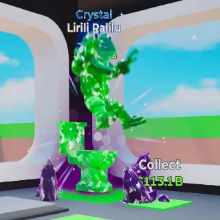 🔥 LIRILI RALILU CRYSTAL - Fortnite Steal the Brainrot Rare