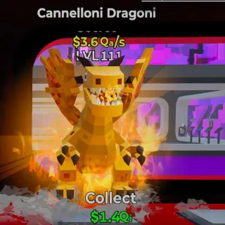 🔥 LVL 111 Cannelloni Dragoni Steal the Brainrot