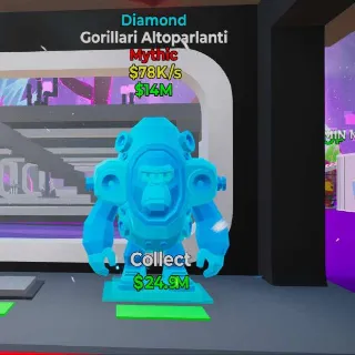 🔥 GORILLARI ALTOPARLANTI DIAMOND Steal the Brainrot Rare