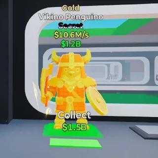 🔥 Vikino Penguino Gold Steal the Brainrot