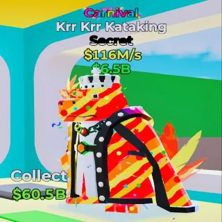 🔥 KRR KRR KATAKING CARNIVAL- Fortnite Steal the Brainrot Rare