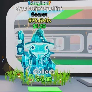 🔥 Croakolini Spellini Magical Steal the Brainrot