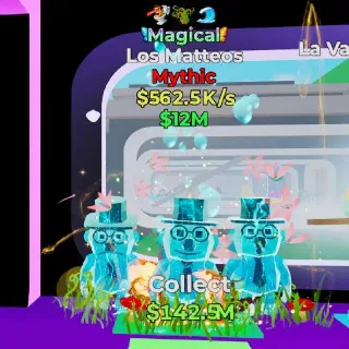 🔥 Los Matteos Magical Rare Steal the Brainrot