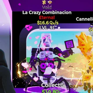 🔥 LVL 91 - La Crazy Combinacion Void Steal the Brainrot