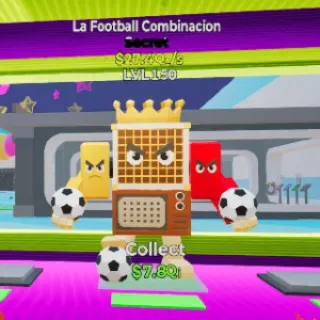 🔥 Lvl 150 La Football Combinacion $27.4Qa/s Steal the Brainrot
