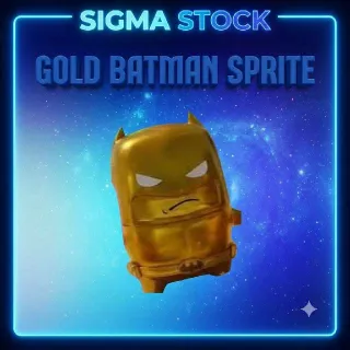 Gold Batman Sprite