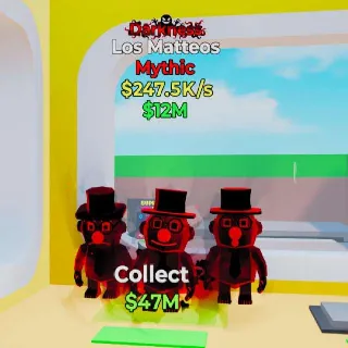 🔥 LOS MATTEOS DARKNESS- Fortnite Steal The Brainrot Rare