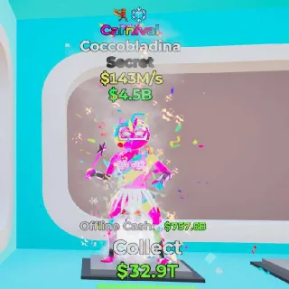 🔥  COCCOBLADINA CARNIVAL - Fortnite Steal The Brainrot Rare