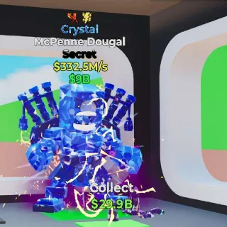 🔥 McPene Dougal CRYSTAL - Fortnite Steal the Brainrot Rare