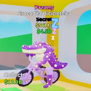 🔥 CROCODILA BICICLETEIRA DREAMY - Fortnite Steal The Brainrot Rare
