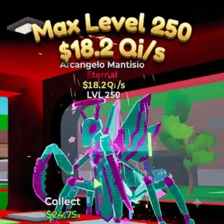 🔥 Lvl 250 - Arcangelo Mantisio Neon $18.2Qi/s Brainrot