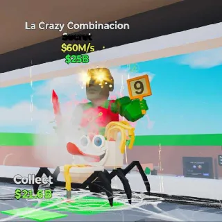 🔥 La Crazy Combinacion Default - Fortnite Steal the Brainrot Rare