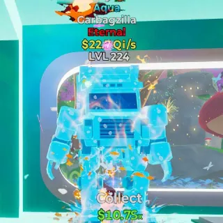 Garbagzilla Aqua 3 Traits Brainrot
