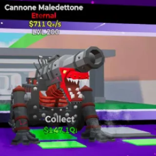 🔥 Lvl 200 - Cannone Maledettone  Brainrot