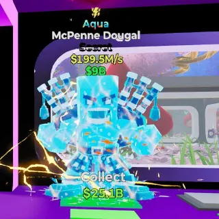 🔥 McPenne Dougal Aqua Steal the Brainrot