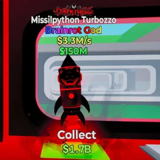 🔥 Missilpython Turbozzo Darkness Steal the Brainrot