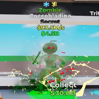 🔥 COCCOBLADINA ZOMBIE - Fortnite Steal the Brainrot Rare