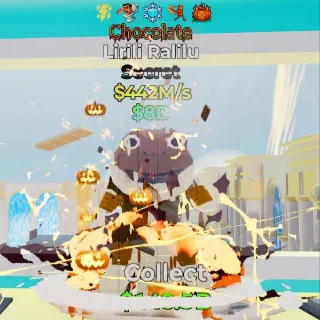 🔥 5 TRAITS - LIRILI RALILU CHOCOLATE   - Fortnite Steal the Brainrot Rare