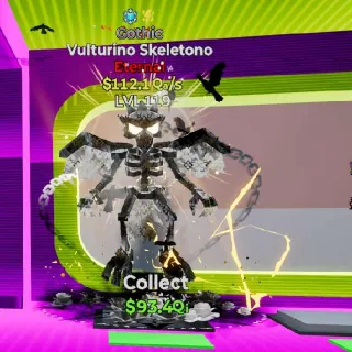 Vulturino Skeletono 2 Traits Gothic