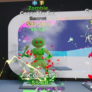 🔥  COCCOBLADINA ZOMBIE - Fortnite Steal The Brainrot Rare