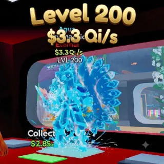 Lvl 200 Pavonaccio Aqua $3.3Qi/s Brainrot