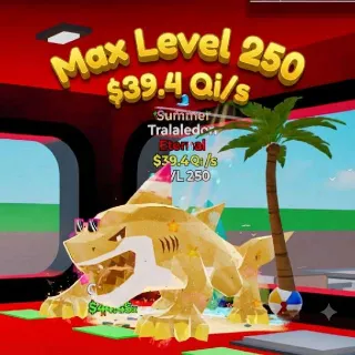 🔥 Lvl 250 - Tralaledon Summer $39.4Qi/s Brainrot