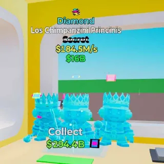 🔥 LOS CHIMPANZINI PRINCINIS DIAMOND - Fortnite Steal the Brainrot Rare