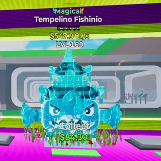 Tempelino Fishinio Magical Lvl 160  $547.9Qa/s Steal the Brainrot