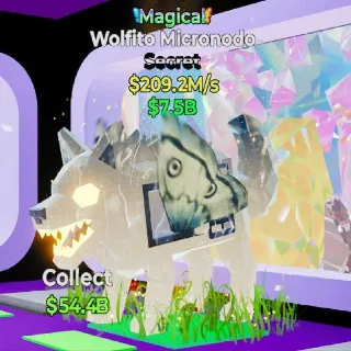 🔥 WOLFITO MICRONODO MAGICAL Steal the Brainrot Rare
