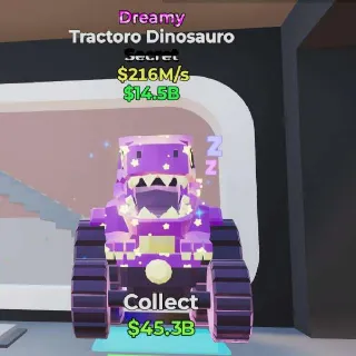 🔥 Tractoro Dinosauro Dreamy Steal the Brainrot