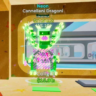 🔥 Cannelloni Dragoni Neon Steal the Brainrot