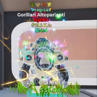 🔥 Gorillari Altoparlanti Magical Steal the Brainrot