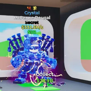 🔥 McPENE DOUGAL CRYSTAL - Fortnite Steal the Brainrot Rare