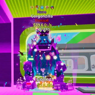 Gorgonzilla Rave 5 Traits LVL 250 Brainrot