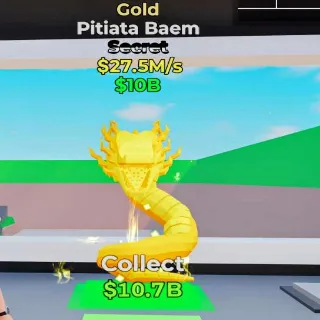 🔥 Pitiata Baem GOLD - Fortnite Steal the Brainrot Rare