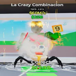 🔥 La Crazy Combinacion Default Steal the Brainrot