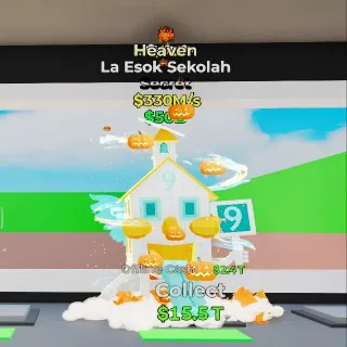 🔥 LA ESOK SEKOLAH HEAVEN - Fortnite Steal the Brainrot Rare