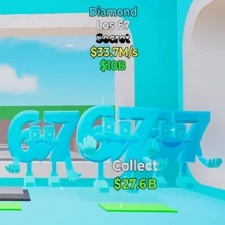 🔥 LOS 67 DIAMOND - Fortnite Steal the Brainrot Rare