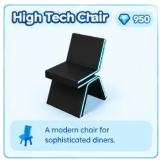 Run A Restaurant High Tech Chair 