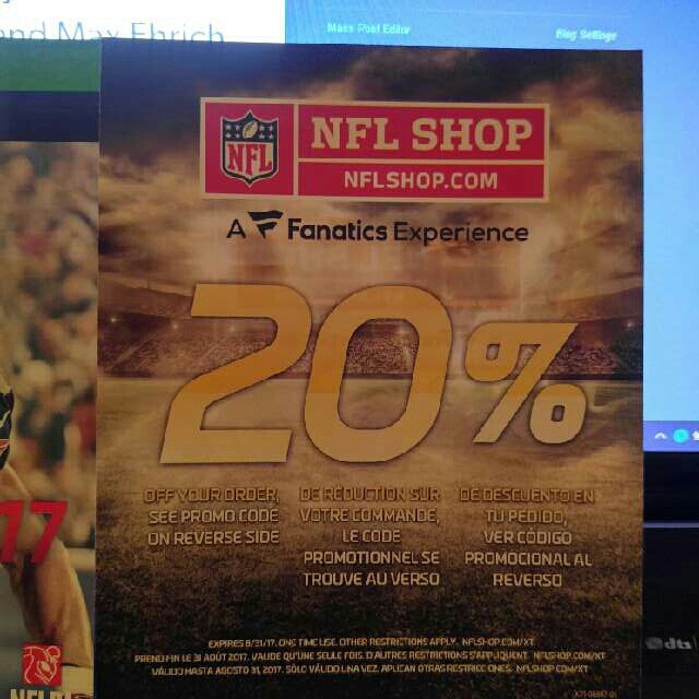 nfl shop 20 off