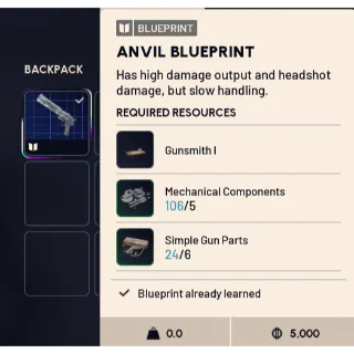 Anvil Blueprint